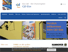 Tablet Screenshot of cjd-elze.de